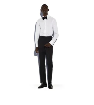 Pantaloni da sera O’Connor in mohair nero
