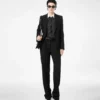 Pantaloni dritti con piega morbida Sharp Grain De Poudre Pantaloni dritti con piega morbida Sharp Grain De Poudre