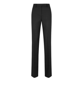 Pantaloni dritti sartoriali a spina di pesce