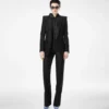 Pantaloni dritti sartoriali in lana e seta Radzmir Pantaloni dritti sartoriali in lana e seta Radzmir