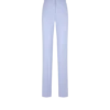 Pantaloni dritti sartoriali in lana leggera double face Pantaloni dritti sartoriali in lana leggera double face