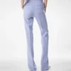 Pantaloni dritti sartoriali in lana leggera double face Pantaloni dritti sartoriali in lana leggera double face