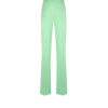 Pantaloni dritti sartoriali in misto cotone e seta lavata Pantaloni dritti sartoriali in misto cotone e seta lavata