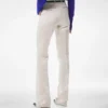 Pantaloni dritti sartoriali in misto cotone e seta lavata Pantaloni dritti sartoriali in misto cotone e seta lavata