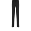 Pantaloni dritti sartoriali in misto lana e seta Pantaloni dritti sartoriali in misto lana e seta