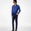 Pantaloni Dyllan in twill di seta e mohair