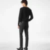 Pantaloni Dyllan in twill di seta e mohair