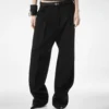 Pantaloni eleganti in lana con piega Pantaloni eleganti in lana con piega