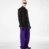 Pantaloni in twill doppio divisibile in cashmere Pantaloni in twill doppio divisibile in cashmere