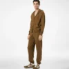 Pantaloni jogging in cashmere merino