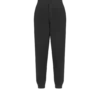 Pantaloni jogging in lana double face