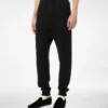 Pantaloni jogging in lana double face