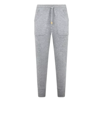 Pantaloni jogging in morbido cashmere