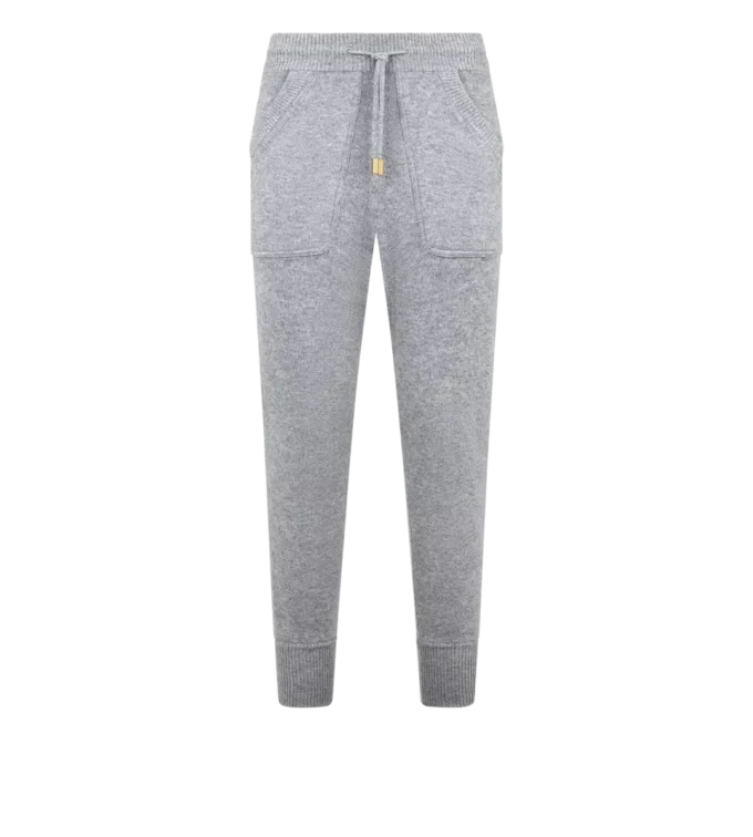 Pantaloni jogging in morbido cashmere