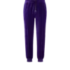 Pantaloni jogging in velluto