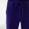 Pantaloni jogging in velluto