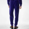 Pantaloni jogging in velluto