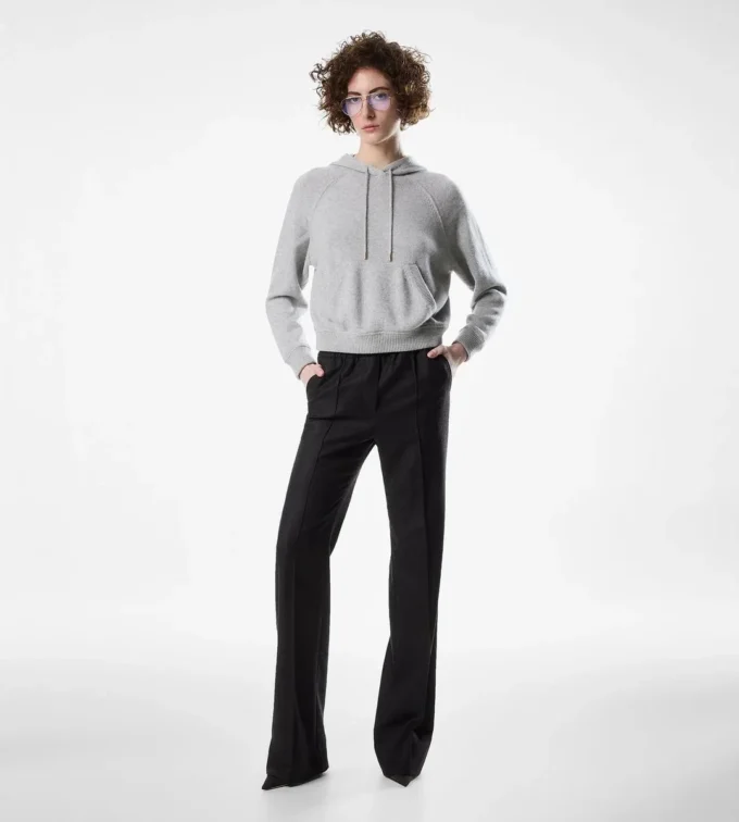 Pantaloni jogging sartoriali in cashmere Pantaloni jogging sartoriali in cashmere