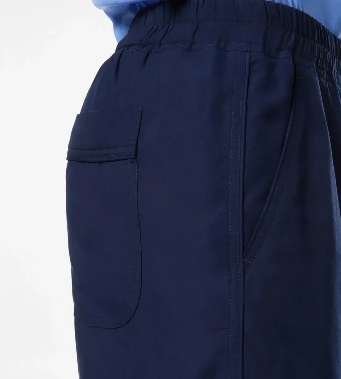 Pantaloni lounge leggeri in lyocell con pieghe