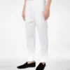 Pantaloni lounge plissettati a righe a spina di pesce