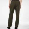 Pantaloni lounge plissettati in cotone e seta con righe bengalesi