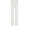 Pantaloni pigiama in twill di seta con bordino Pantaloni pigiama in twill di seta con bordino