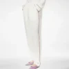Pantaloni pigiama in twill di seta con bordino Pantaloni pigiama in twill di seta con bordino