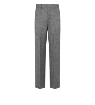 Pantaloni Sharkskin Herringbone Double Splittable