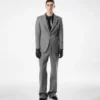 Pantaloni Sharkskin Herringbone Double Splittable Pantaloni Sharkskin Herringbone Double Splittable