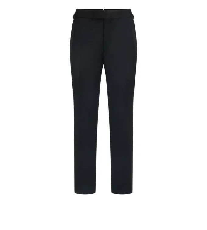 Pantaloni Shelton in lana mohair
