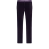 Pantaloni skinny in velluto da smoking sartoriali Pantaloni skinny in velluto da smoking sartoriali