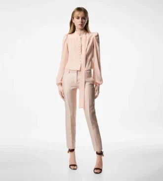 Pantaloni skinny sartoriali a sigaretta