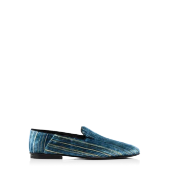 Pantofola Steven in velluto jacquard