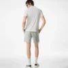 Polo a maniche corte in cotone e cashmere