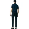 Polo in cashmere e seta a maglia fine