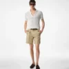 Polo in misto cotone e seta
