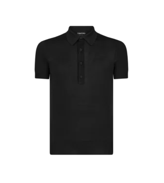 Polo in seta viscosa