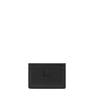 Portacarte classico in pelle fiore