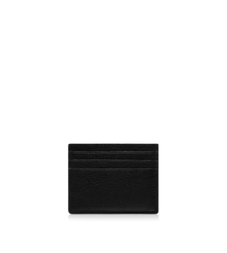 Portacarte classico in pelle fiore