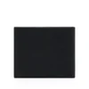 Portafoglio bifold in pelle a grana fine