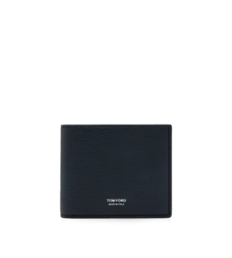 Portafoglio classico bifold in pelle fiore