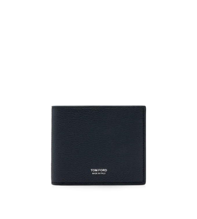 Portafoglio classico bifold in pelle fiore