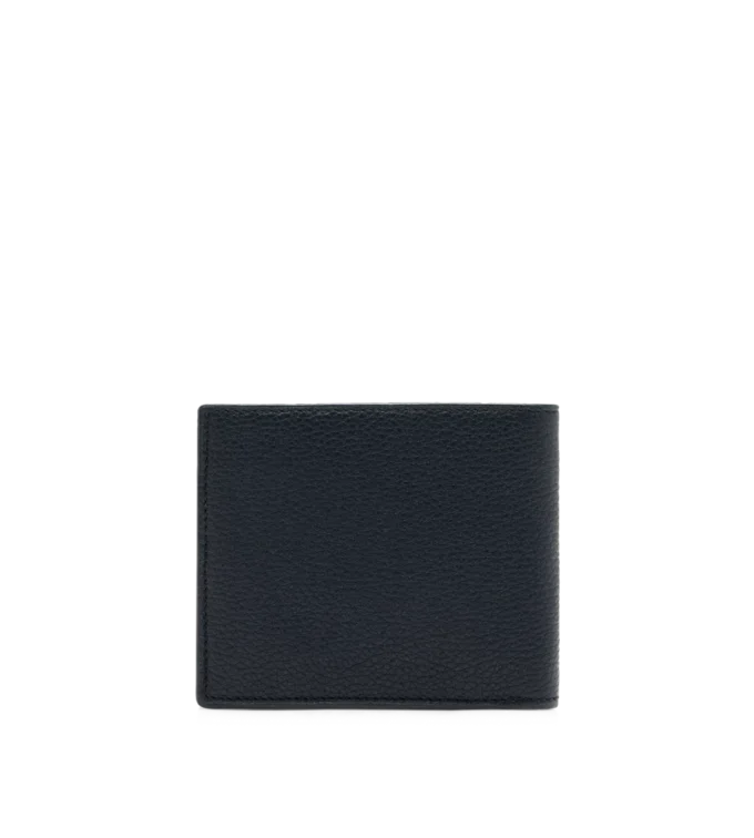 Portafoglio classico bifold in pelle fiore