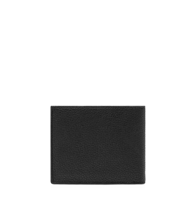 Portafoglio classico bifold in pelle fiore