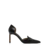 Scarpe con tacco Eva D’Orsay in morbida pelle martellata