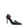 Scarpe con tacco Eva D’Orsay in morbida pelle martellata