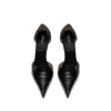 Scarpe con tacco Eva D’Orsay in morbida pelle martellata