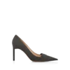 Scarpe con tacco in pelle scamosciata Eva Scarpe con tacco in pelle scamosciata Eva