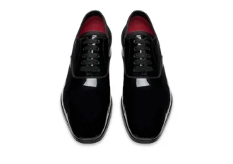 Scarpe da sera stringate Edgar in vernice
