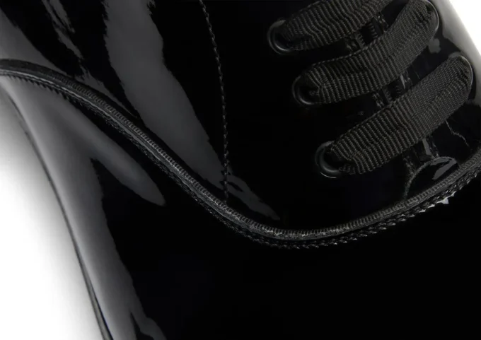 Scarpe da sera stringate Edgar in vernice